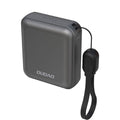 Dudao K22+ 22.5W PowerBank with USB-C Cable - 10.000 mAh - Grey