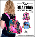 Guardian Anti-theft Backpack PDF Sewing Pattern (includes SVGs, A0 File, Projector File and Video!)