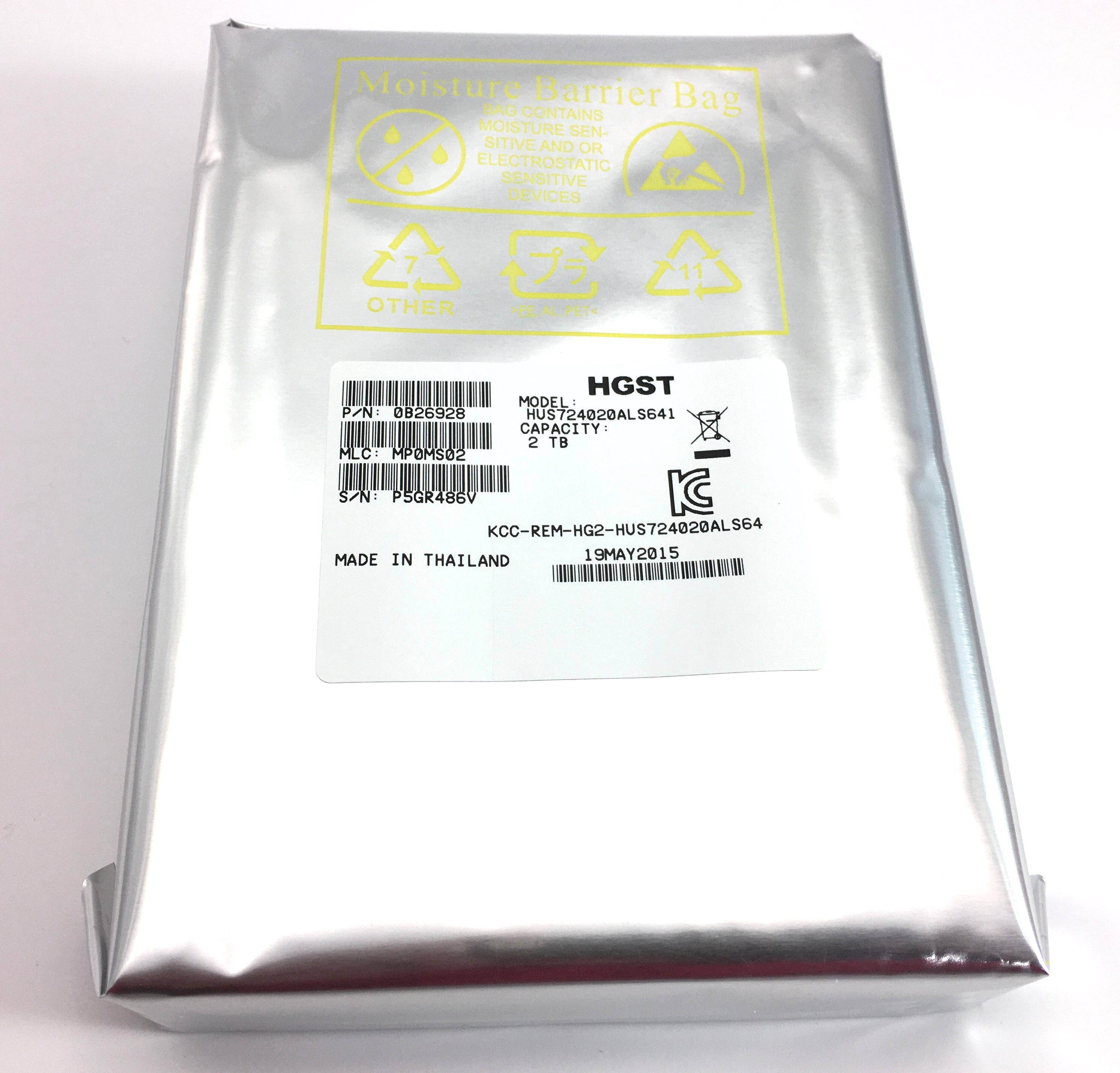 Hitachi 2TB 7.2K 6Gb/s SAS 3.5'' Hard Drive (0B26928)