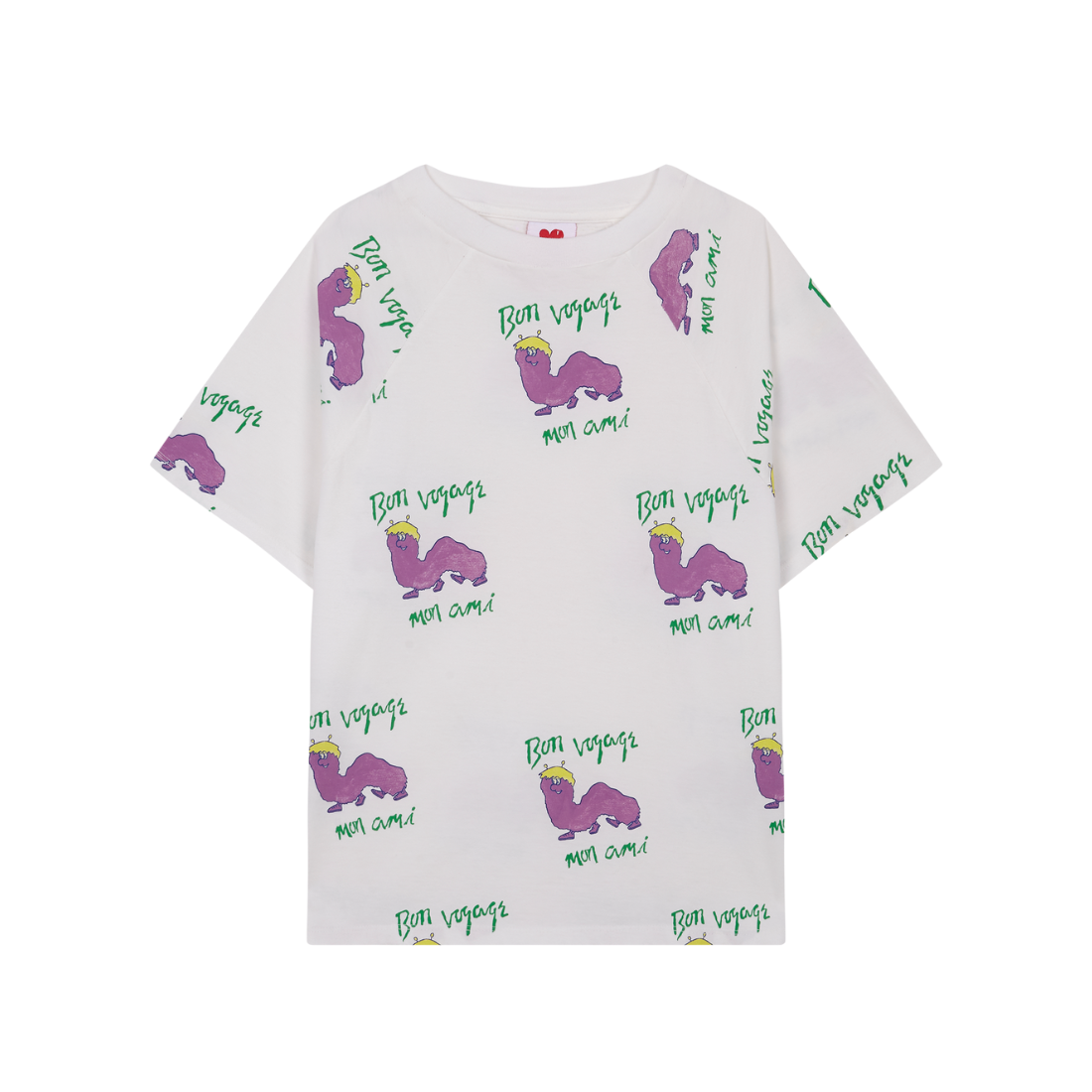 T-shirt Gusano All over