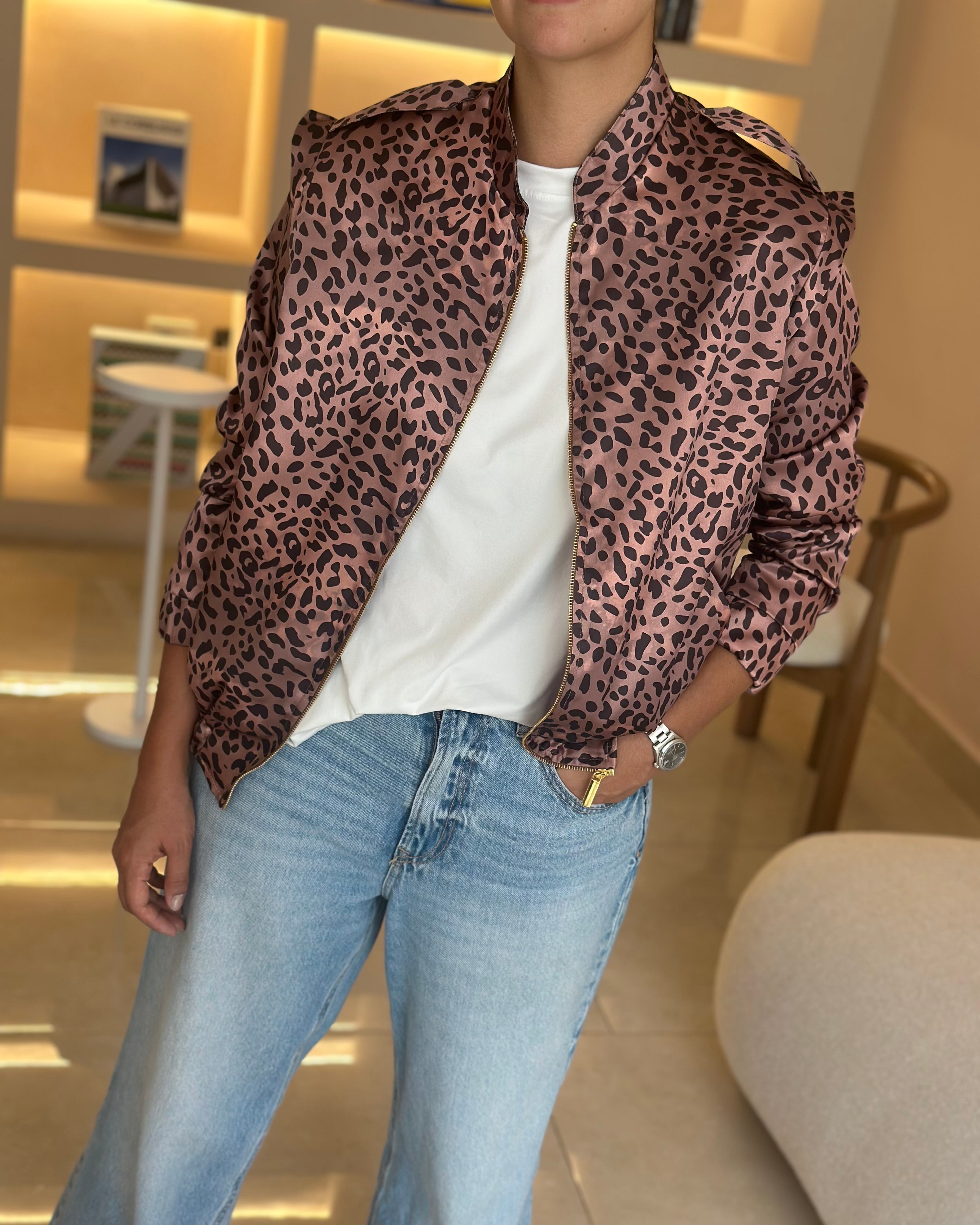 Leopard Rock Jacket (PRE-ORDER talla S y M, entregas desde el 6 de julio, estas tallas no disponibles para entrega inmediata ni envío express)