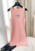 Chanel 25P Pink Knitted Dress
