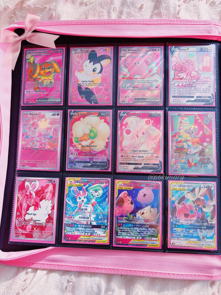 Cute pokemon binder page