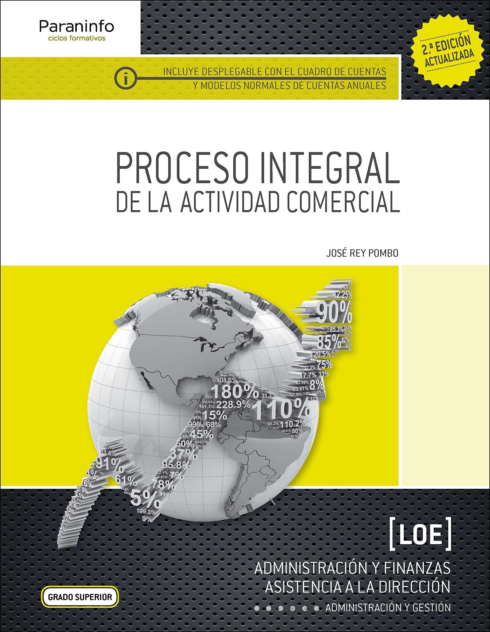 Proceso Integral de la Actividad Comercial CFGS - Administración y Finanzas/Asistencia a la Dirección - 2ª Edición Actualizada - 9788428334631