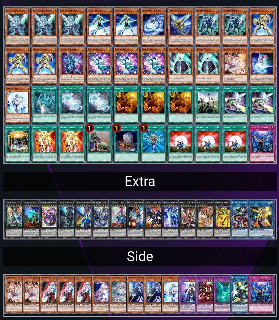 My Galaxy Eyes Dragon Deck