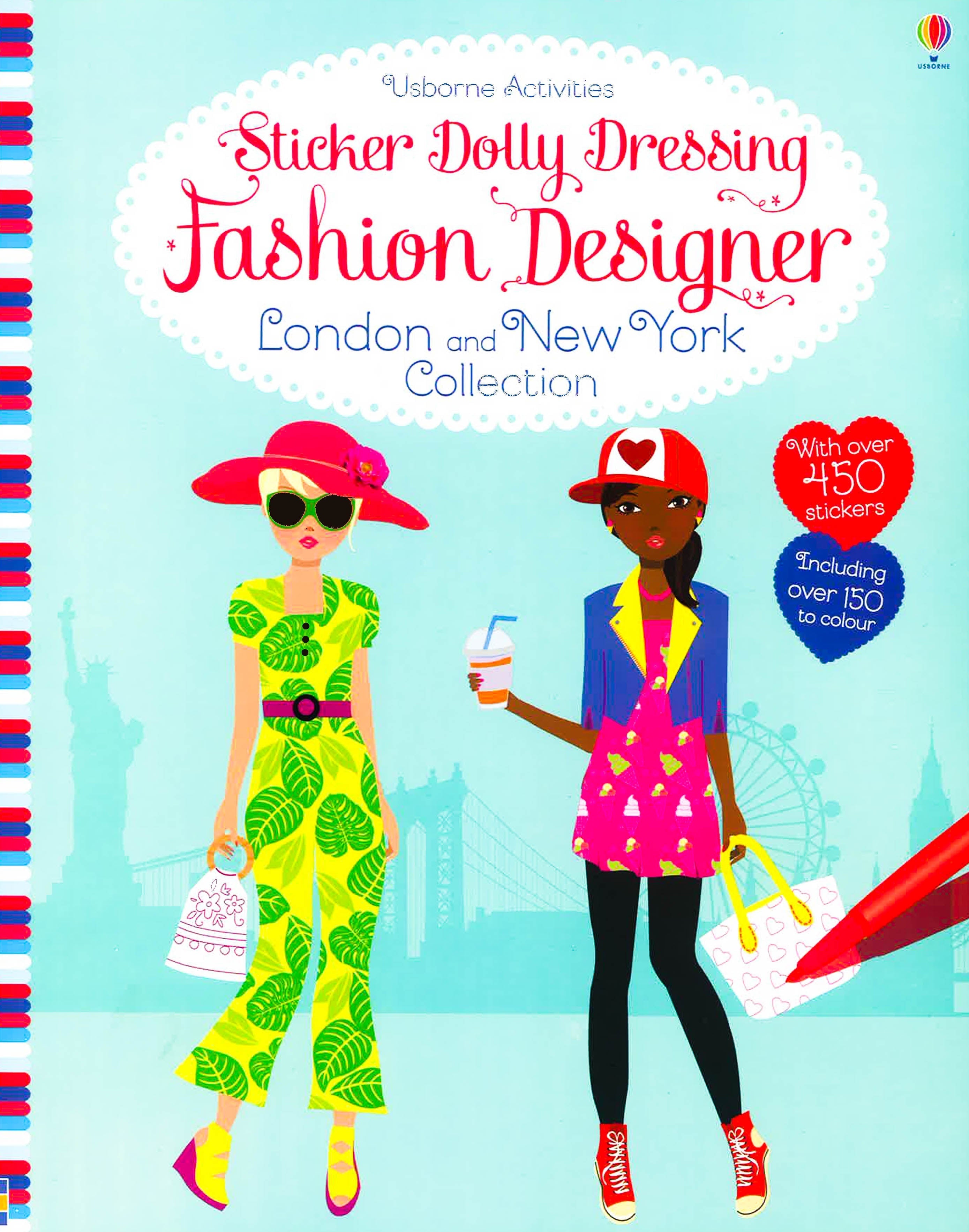 Sticker Dolly Dressing Fashion Designer London And New York Collection