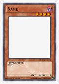 Yugioh-card Template - Yu Gi Oh Template Transparent PNG - 740x1079