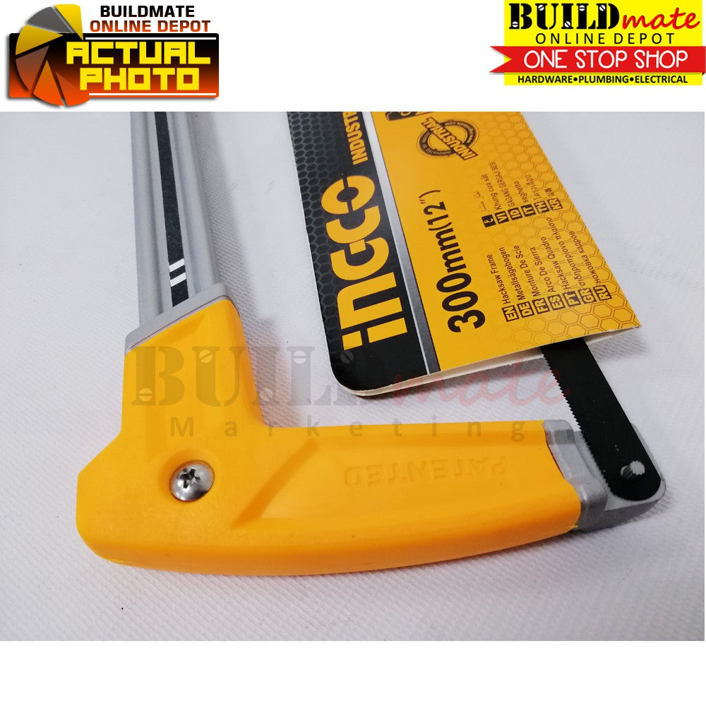 INGCO Heavy Duty Hacksaw Frame 12 inch 300mm HHF3088  •BUILDMATE• IHT