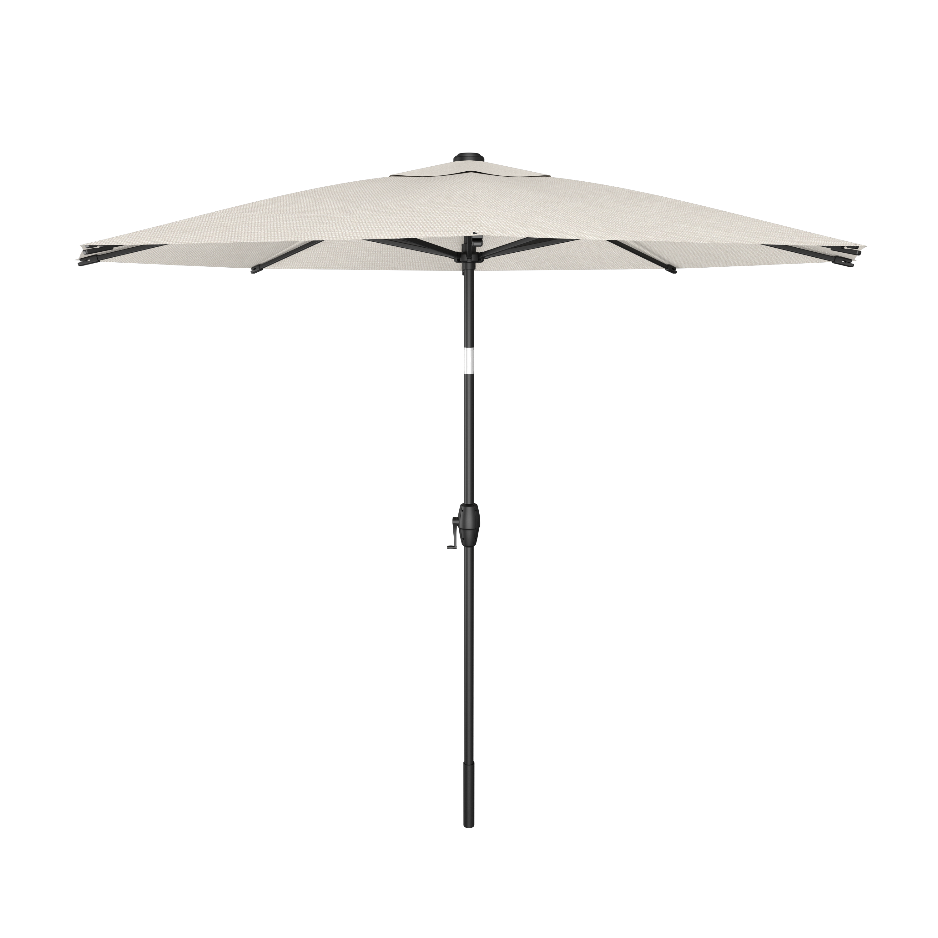 Tuffbrella™ 10ft Aluminum Patio Umbrella w/ Fiberglass Ribs