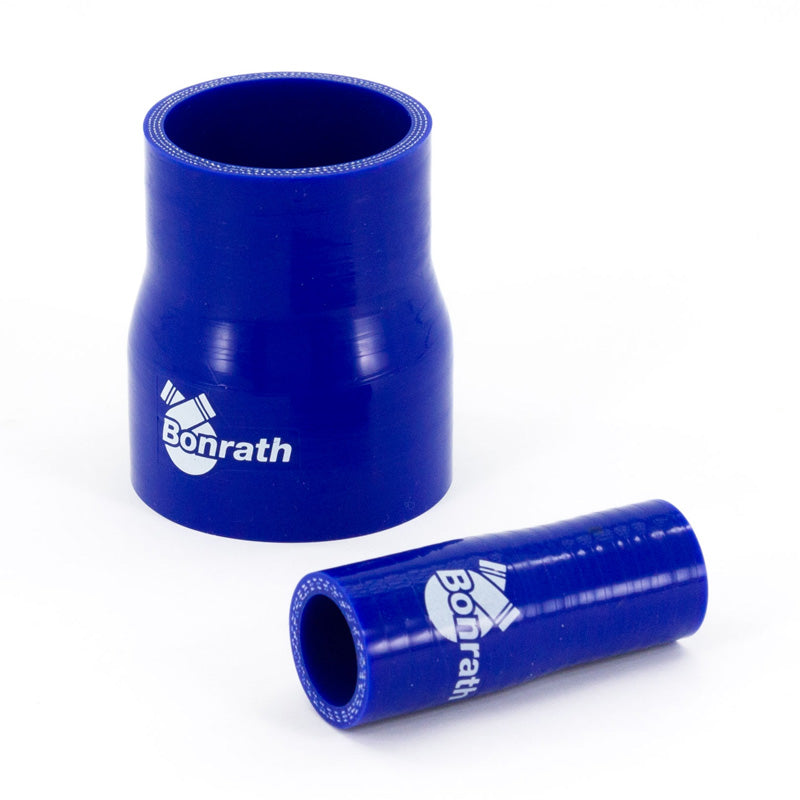 Bonrath, Silikoneslange - Lige Reducer - 76mm - Ø45>32mm - Blå