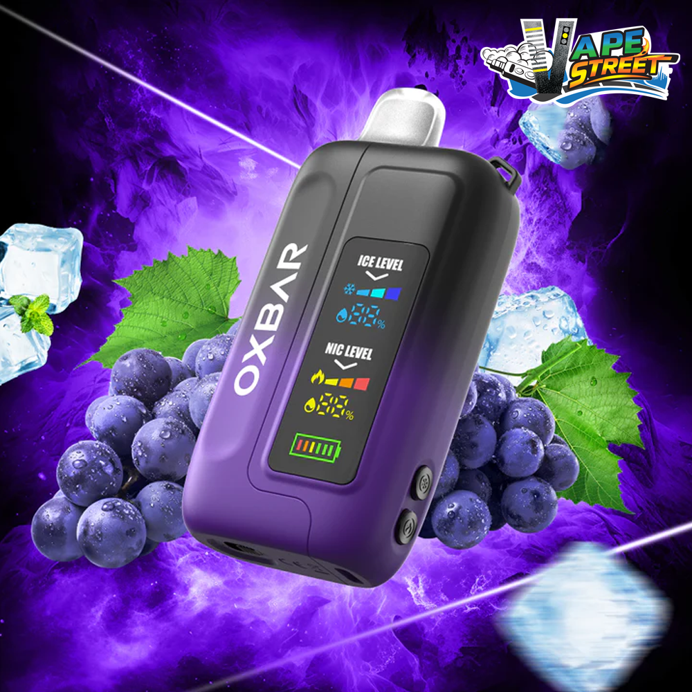OXBAR 35K PUFFS 50Mg Adjustable ICE & Nicotine Disposable Vape