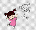 Boo - Monsters, inc. 002, Svg, Dxf, Eps, Png SvgShopArt