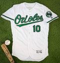 Baltimore Orioles Adam Jones 2018 Earth Day MLB Baseball Jersey (44/Large)