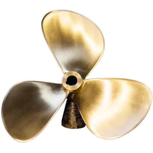 Michigan Canal Line Propeller 18" x 13" RH 1-1/2" Shaft - PROTEUS MARINE STORE