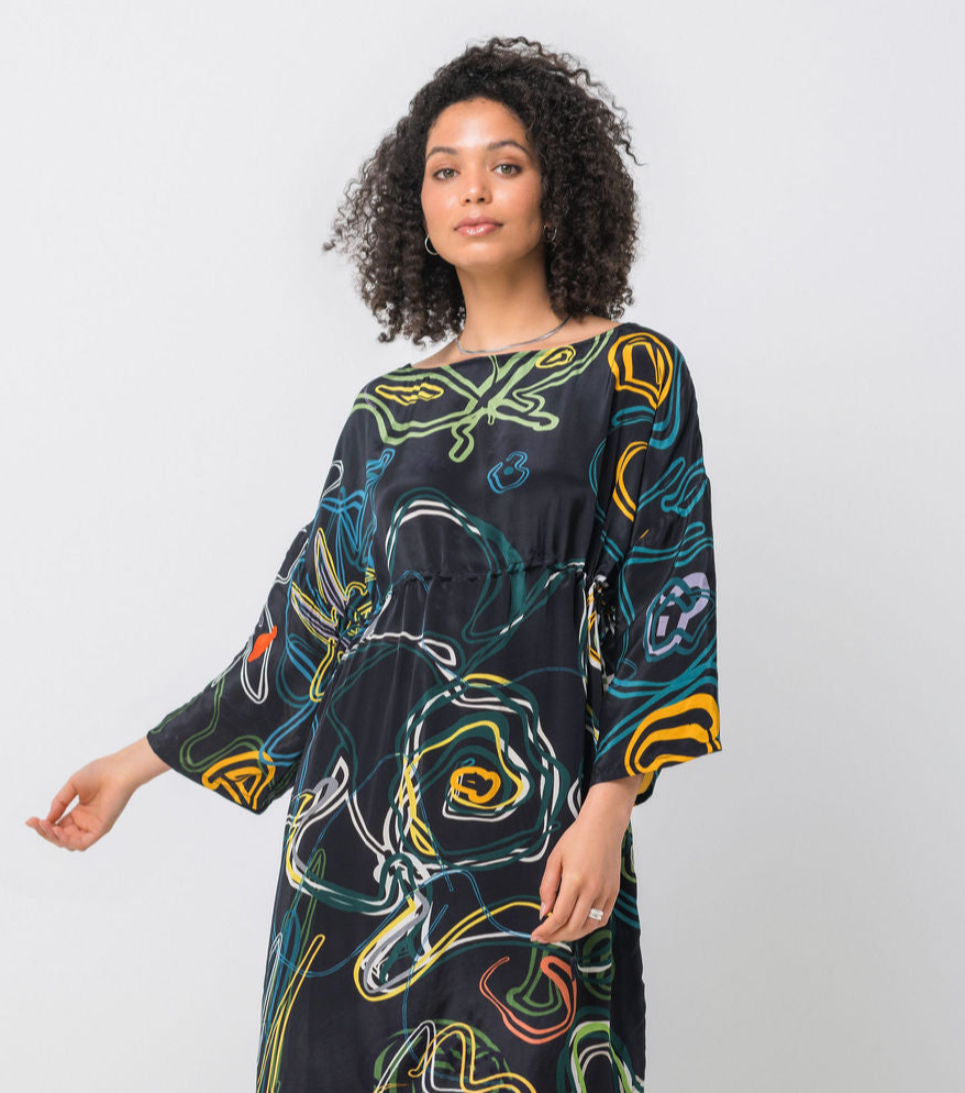Claire Sower - Luxury Bespoke Fashion - Margaret Tunic LBD