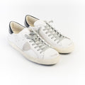 PHILIPPE MODEL - Sneakers - PRLU V030 - Bianco Nero Scarpe Uomo Philippe Model Paris 