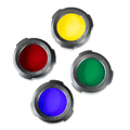 Head Torch Colour Filter Cap 47mm, Set of 4