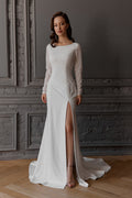 Scoop Neck Wedding Dresses & Gowns