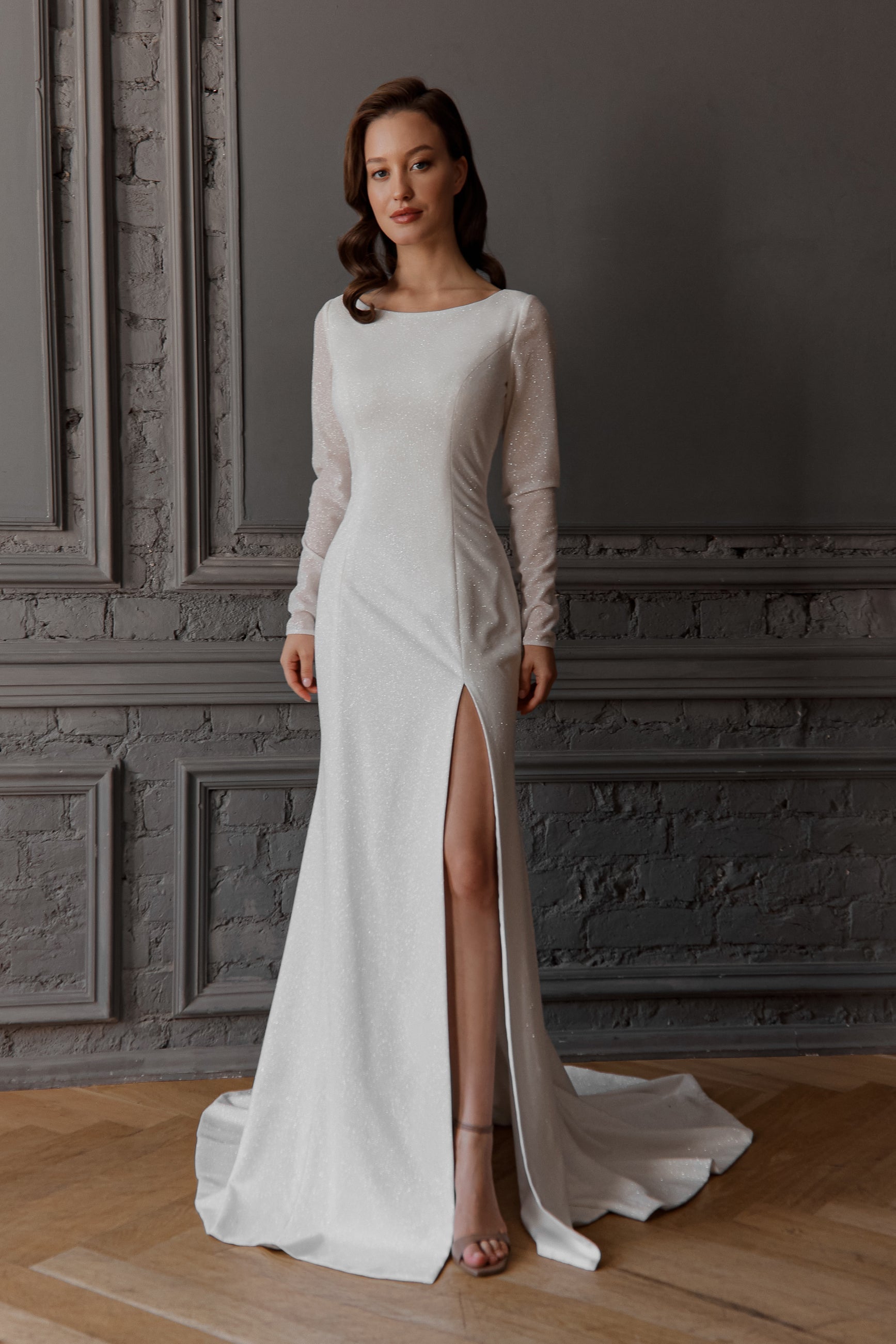 Scoop Neck Wedding Dresses & Gowns