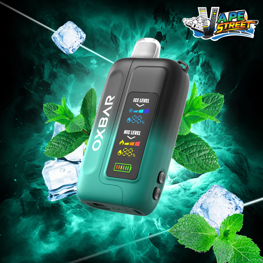 OXBAR 35K PUFFS 50Mg Adjustable ICE & Nicotine Disposable Vape