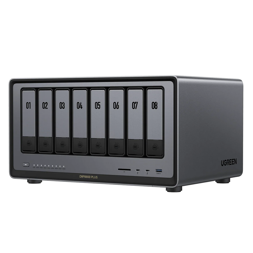 UGREEN DXP8800 35126B PLUS NAS Storage 8 Bahías HDD No Incluidos