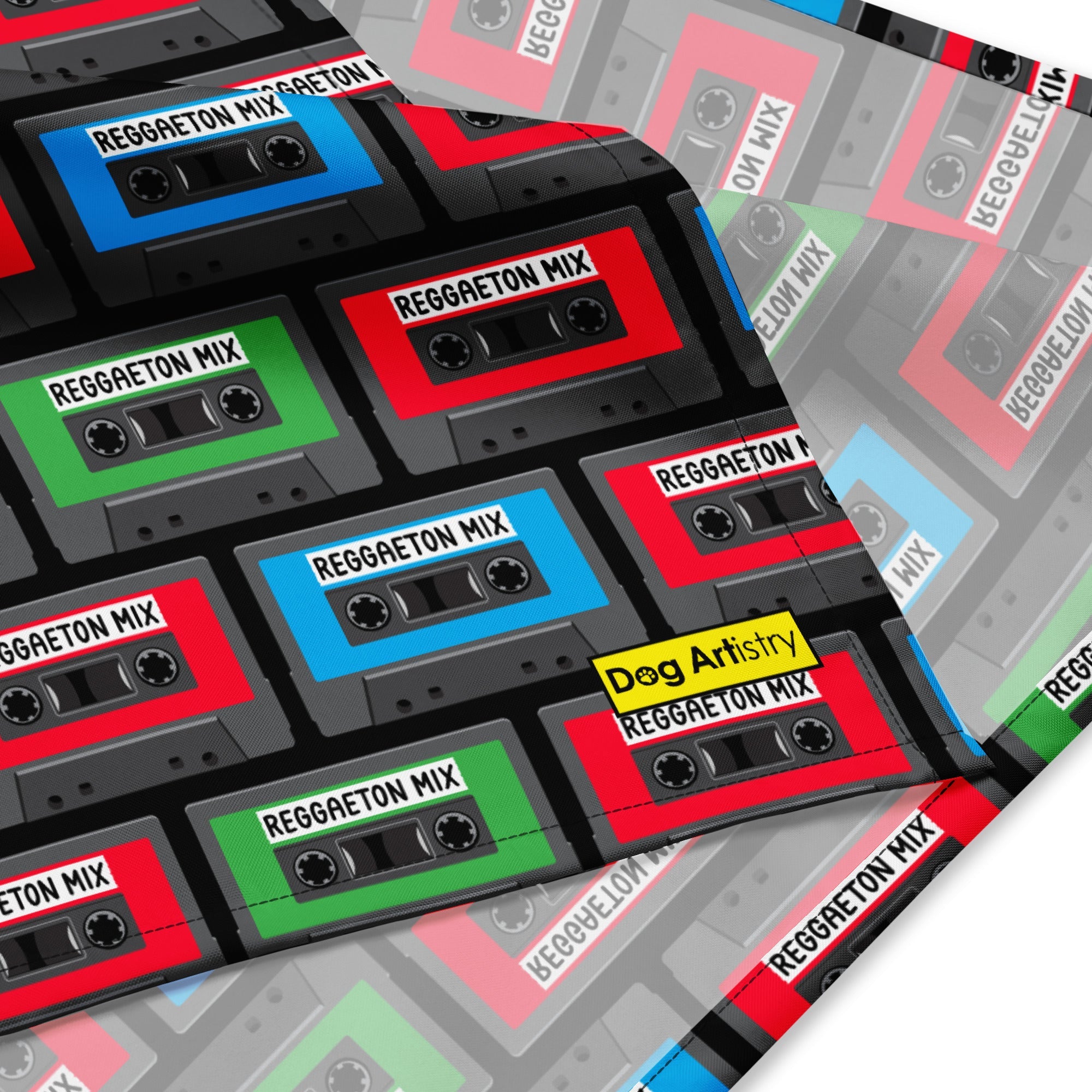 Reggaeton Mix Cassette Tapes All-over print bandana