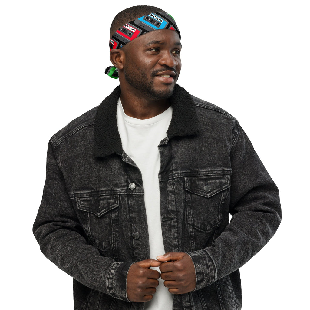 Reggaeton Mix Cassette Tapes All-over print bandana