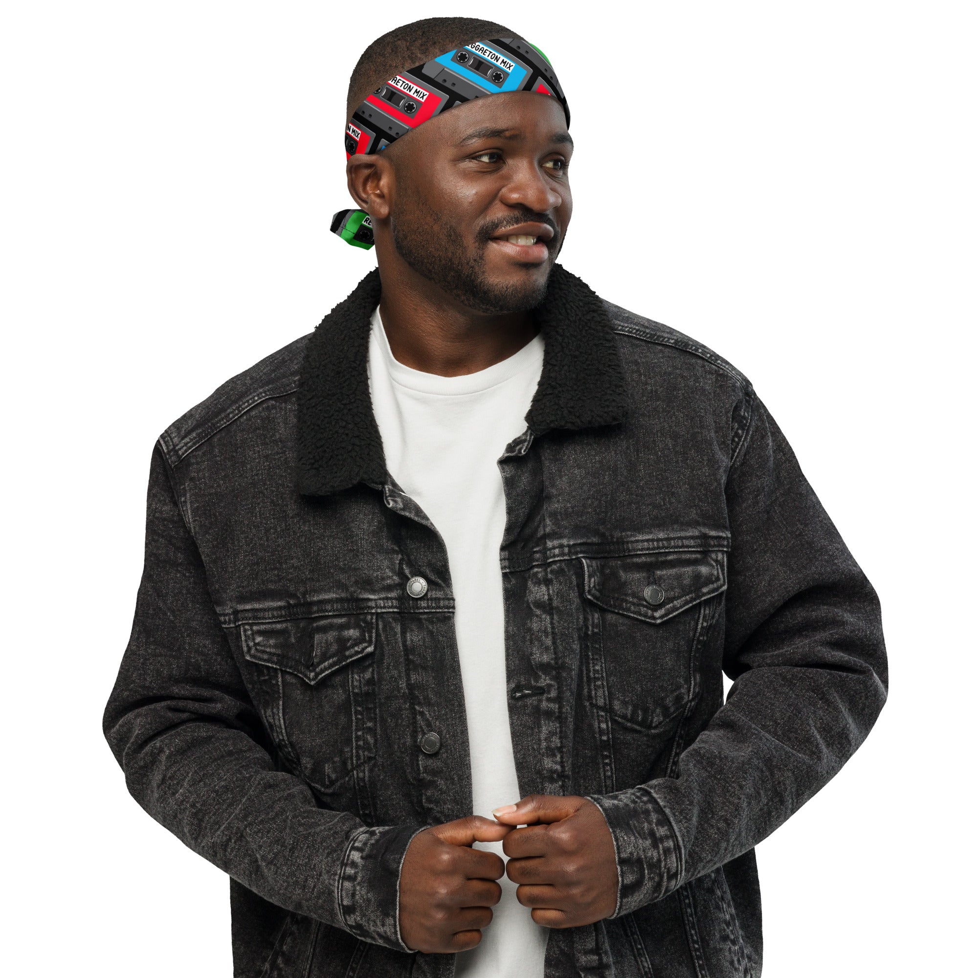 Reggaeton Mix Cassette Tapes All-over print bandana