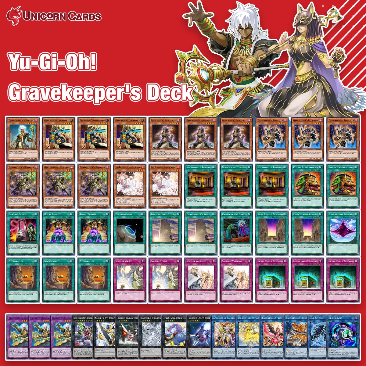 Gravekeeper's Deck: This Deck profile created by MLCuong TS Please share  your thoughts and opinions on this deck! https://t.co/4uWUs9qau5 #YuGiOh  #yugiohcards #yugiohcommunity #yugiohcollection #yugiohcollector #遊戯王 # Gravekeeper #Gravekeepers