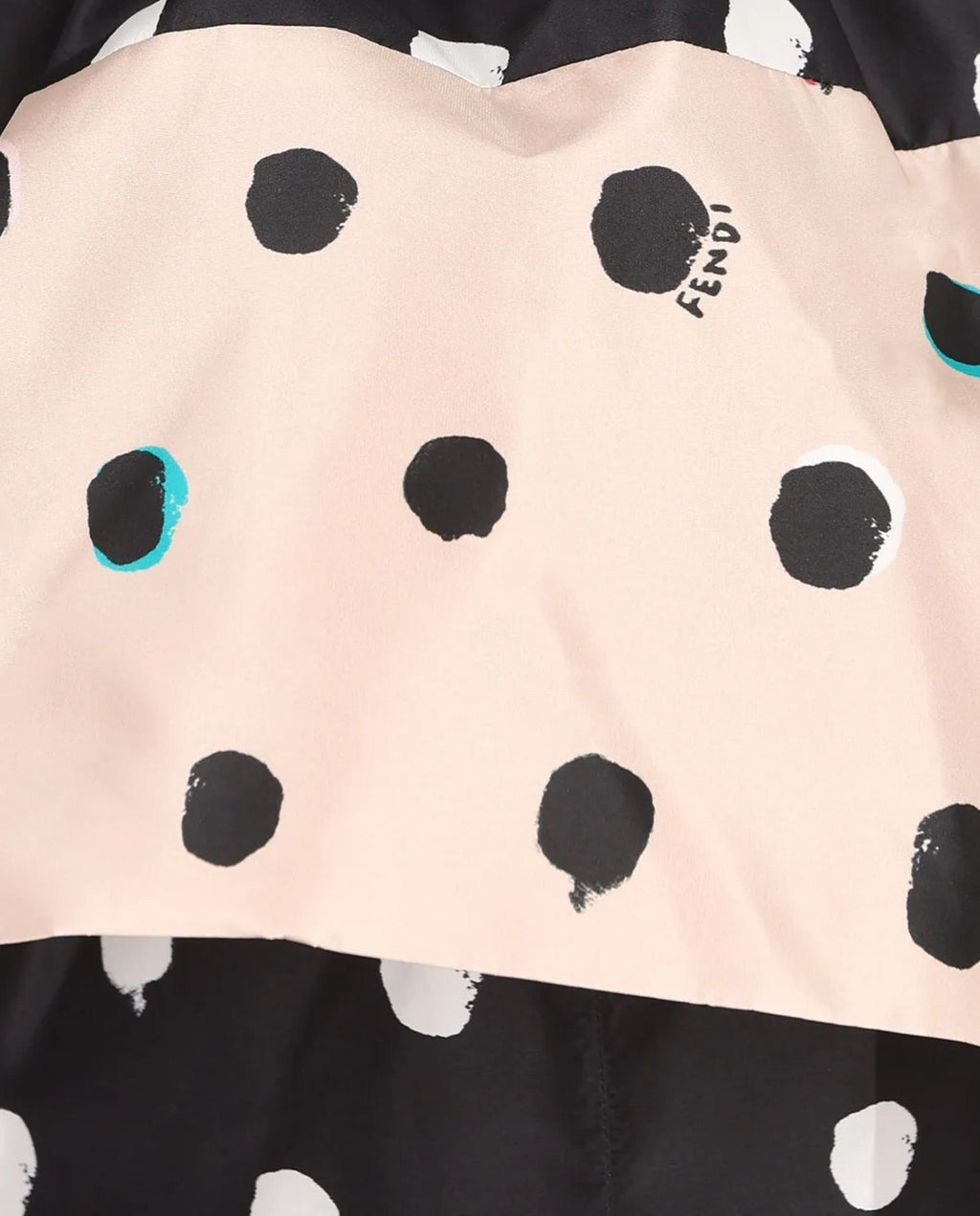 Falena Dots taffeta bustier mini dress