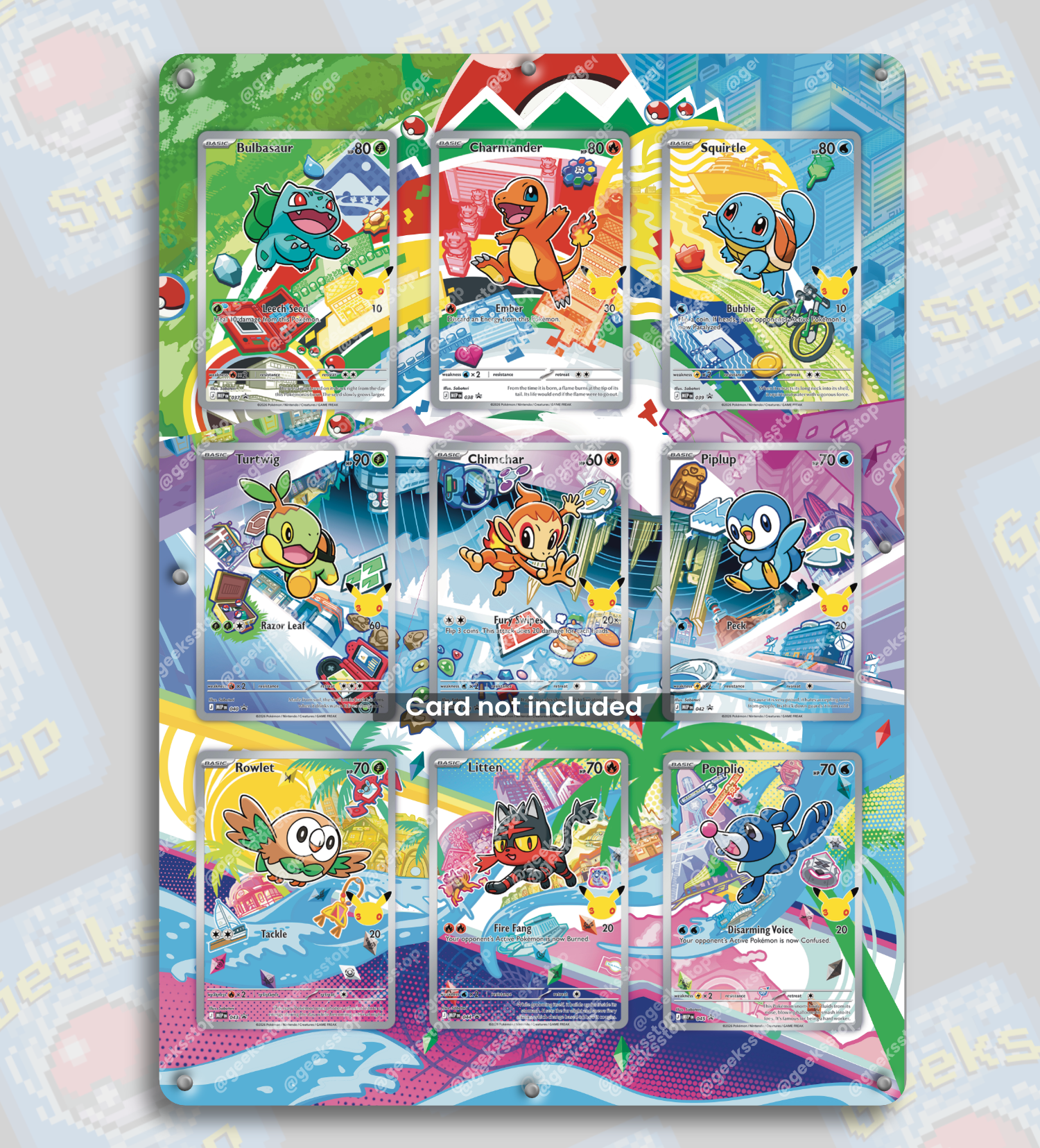 First Partner Illustration Collection Series 1 | Extended Art Display Case Pokemon Card
