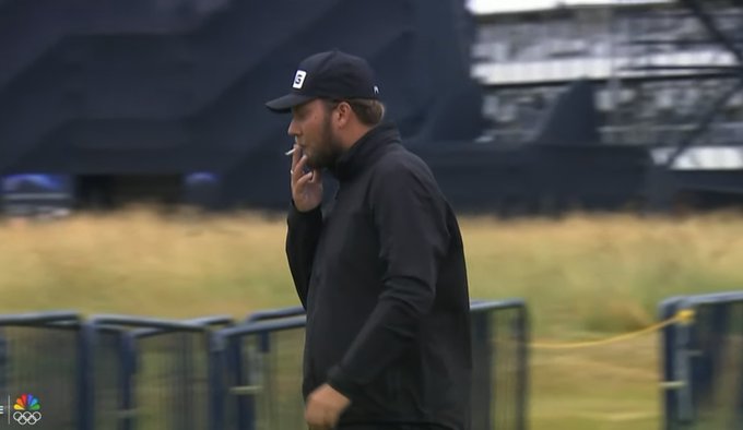 Daniel Brown: Smoking Golfer Causes Stir at Open Championship