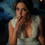 Wedding night w/ Millie Bobby Brown? 🤎 Smoking a cigarette 🚬 Looking  spicy af 🥵