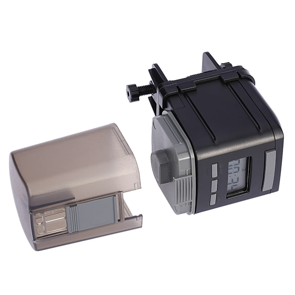 Automatic Fish Feeder Aquarium LCD Timer Adjustable Food Dispenser