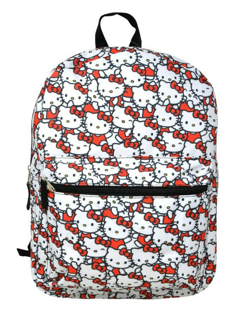 Hello Kitty All Over Print 16" Backpack