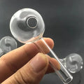 High Quality Pyrex Glass Oil Burner Pipes Clear 7cm 30mm Ball Clear Great  Tube Smoking Pipe for Water Pipe - Glass Oil Burner and Glass Pipe price