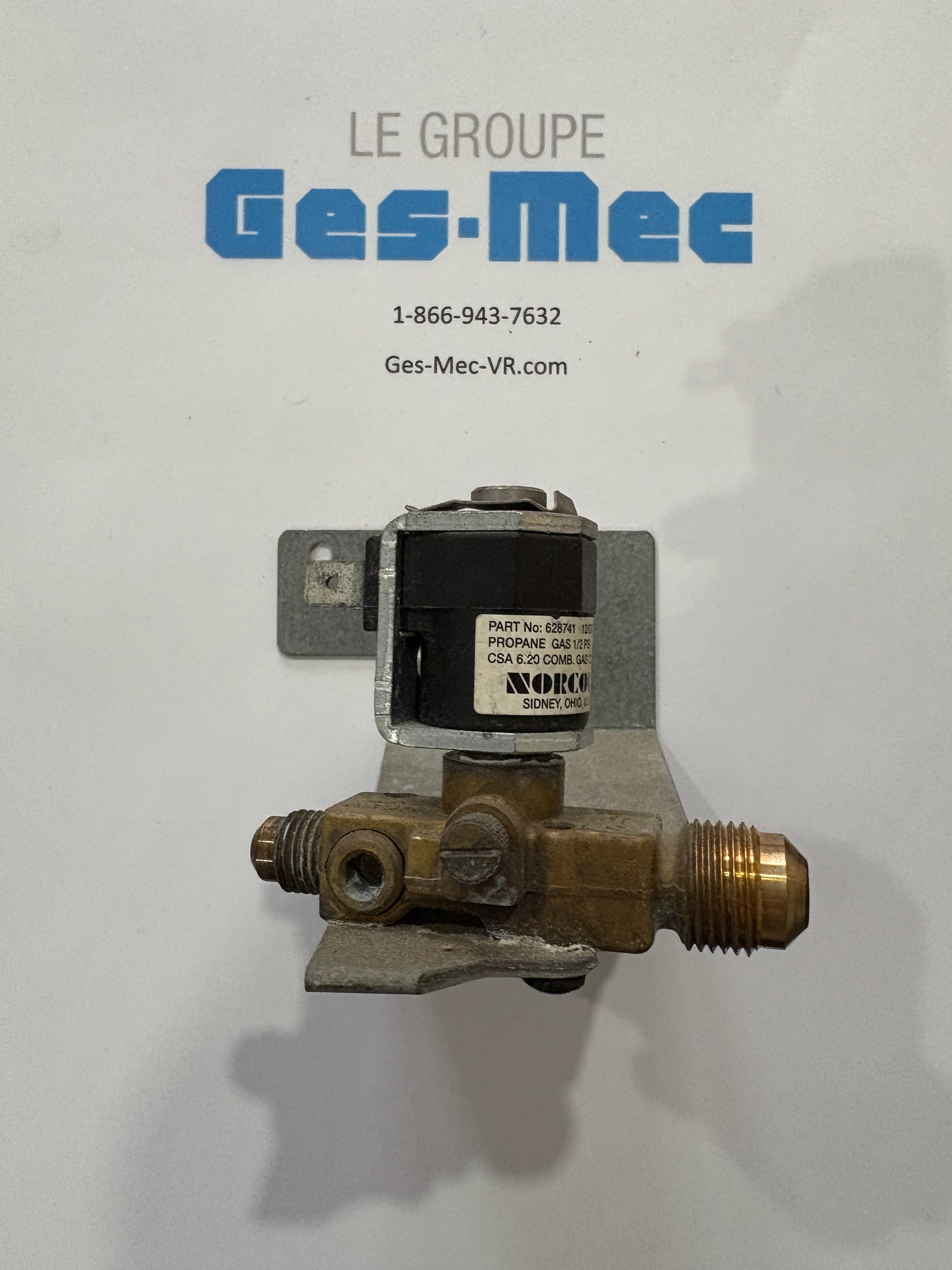 (Usagé) Valve à gaz pour réfrigérateur Norcold # 628741
