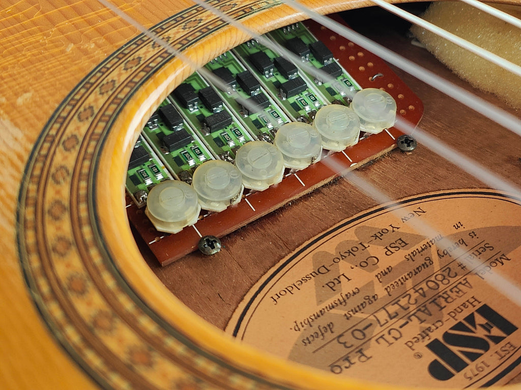 ESP Japan "Aerial-CL Pro" Masahiro Andoh Classical Electric Guitar (Natural)