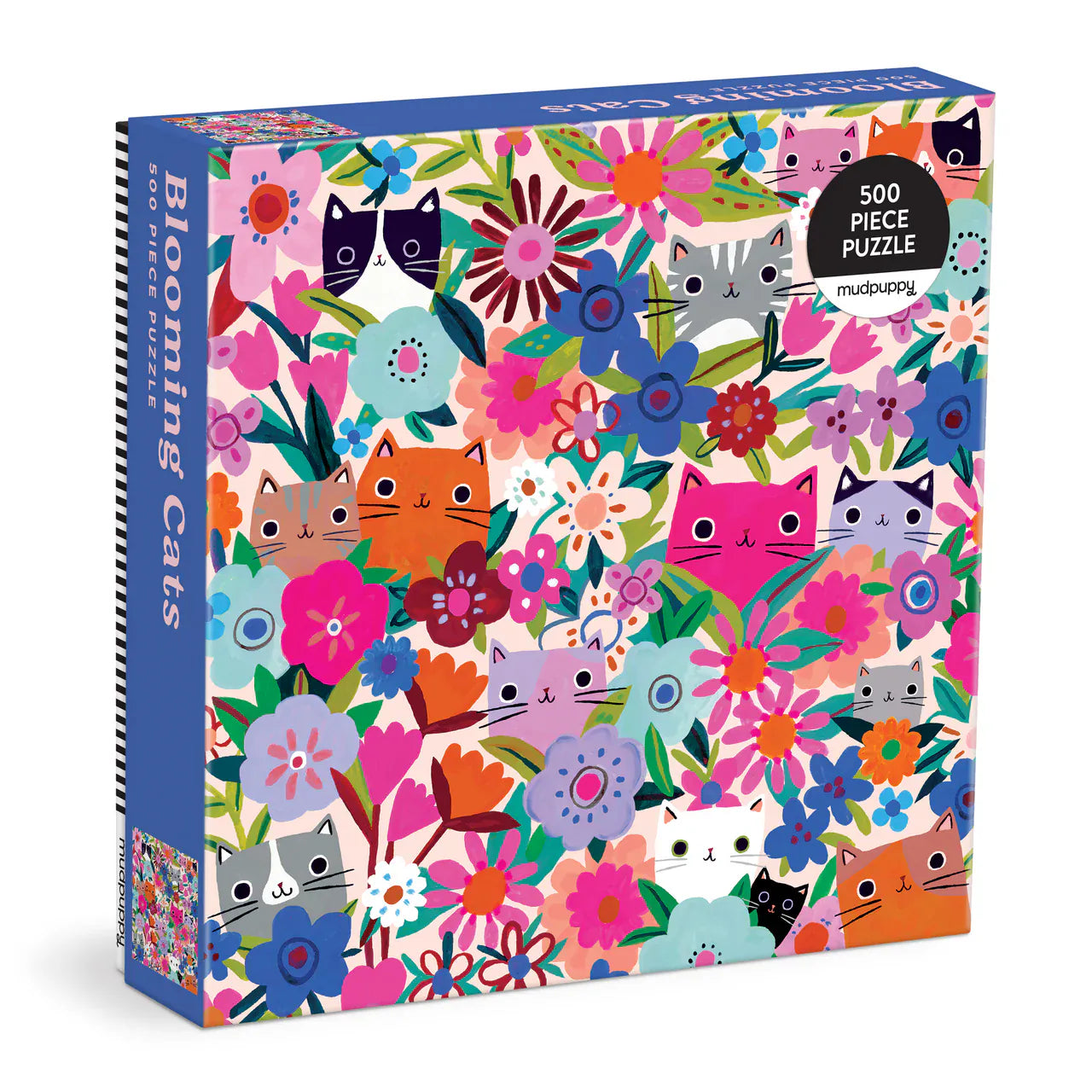 Jigsaw Puzzles Blooming Cats 500 Piece Family Jigsaw Puzzle
