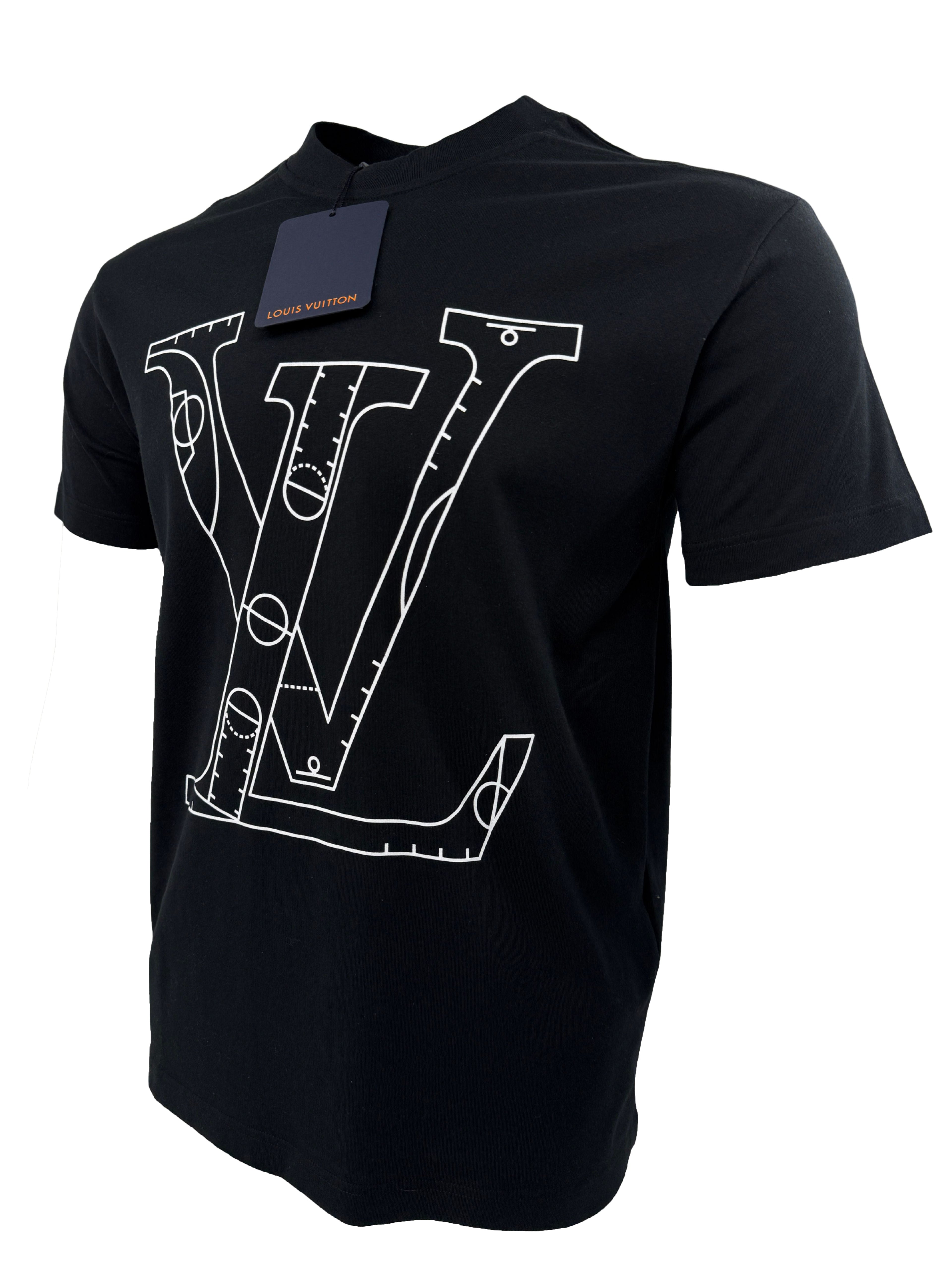 Louis Vuitton NBA T-Shirt - Black (Unused) Louis Vuitton