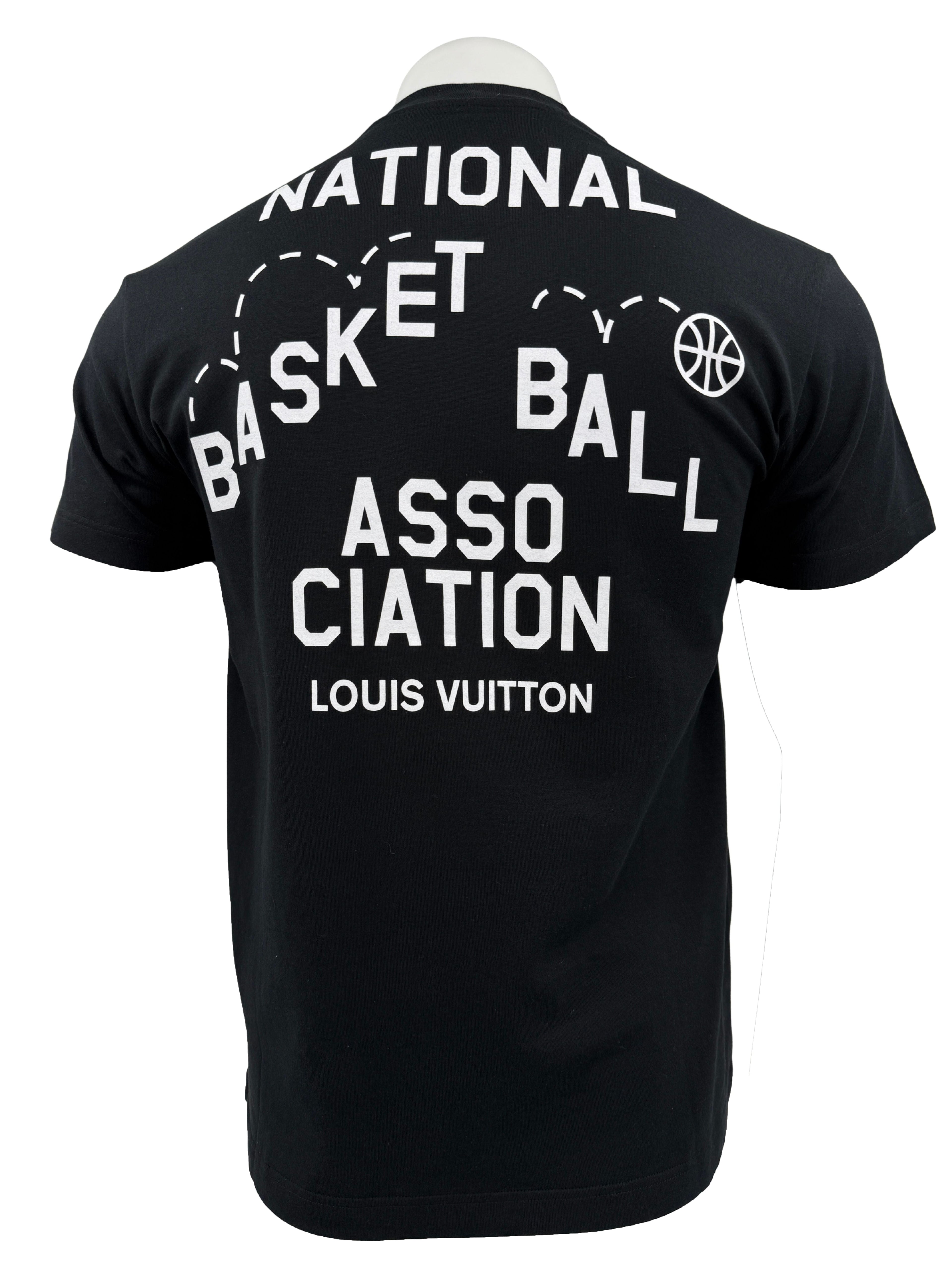 Louis Vuitton NBA T-Shirt - Black (Unused) Louis Vuitton