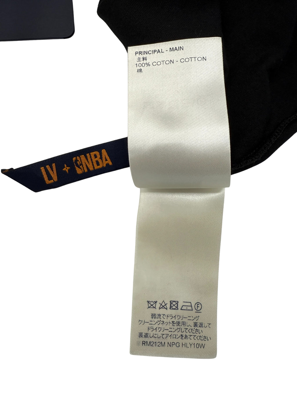 Louis Vuitton NBA T-Shirt - Black (Unused) Louis Vuitton
