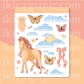 Day Horse Sticker Sheet