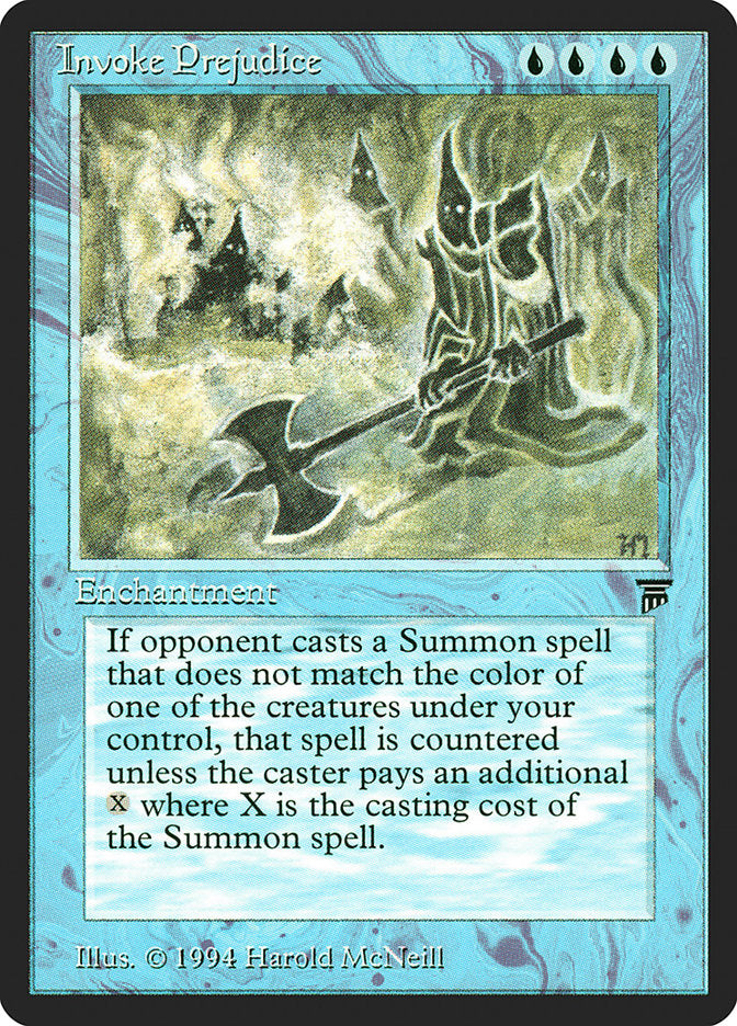 Invoke Prejudice | Legends