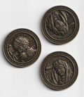 Jaipur: Metal Seal of Excellence for use with the board game J, Japiur, sold at the BoardGameGeek Store