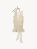 Deleria Dress Ivory