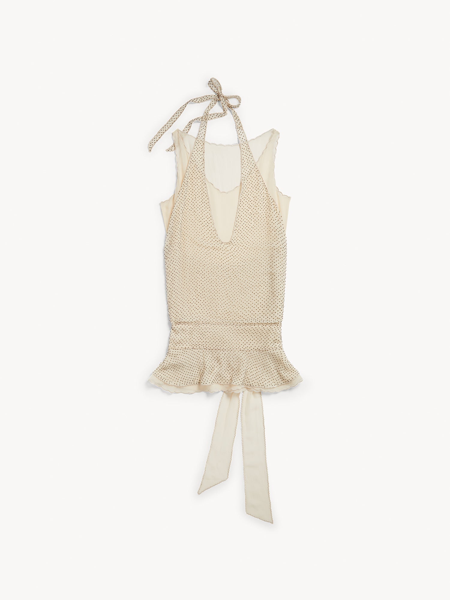 Deleria Dress Ivory