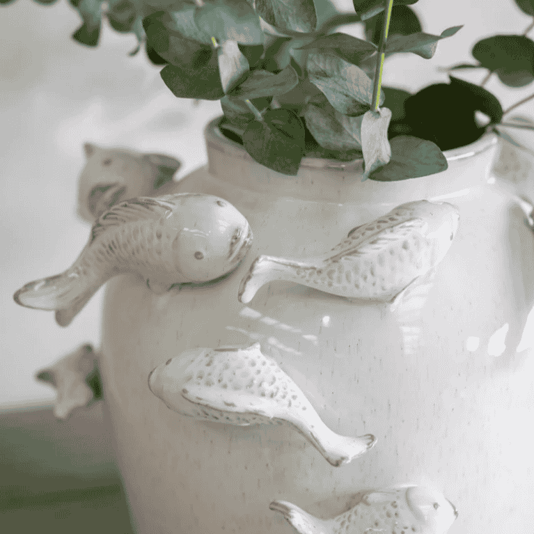 Kersey Fish Vase 36cm B | Annie Mo's
