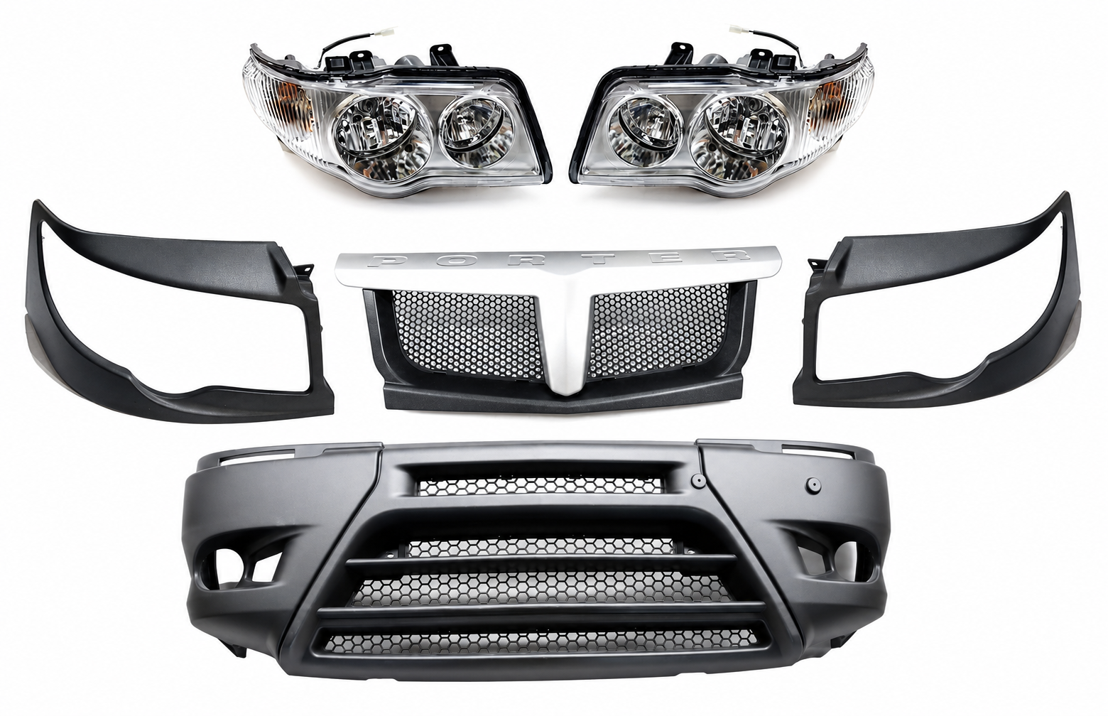 Kit modifica Frontale Piaggio Porter - Mondo Porter