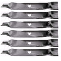 6 PK 6437 Rotary Blade Fits Craftsman 163819 & 152443 AYP 46" 3 blade